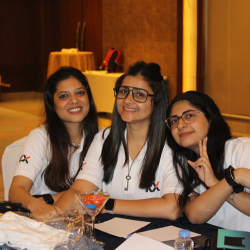 RX India Three RXers from our RX India office posing together