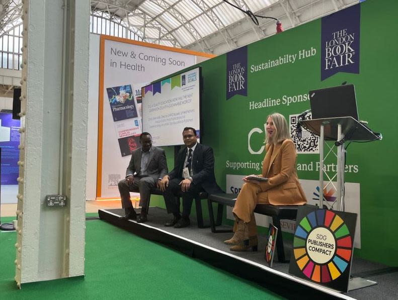 a presentation on the SDG Publishers Compact
