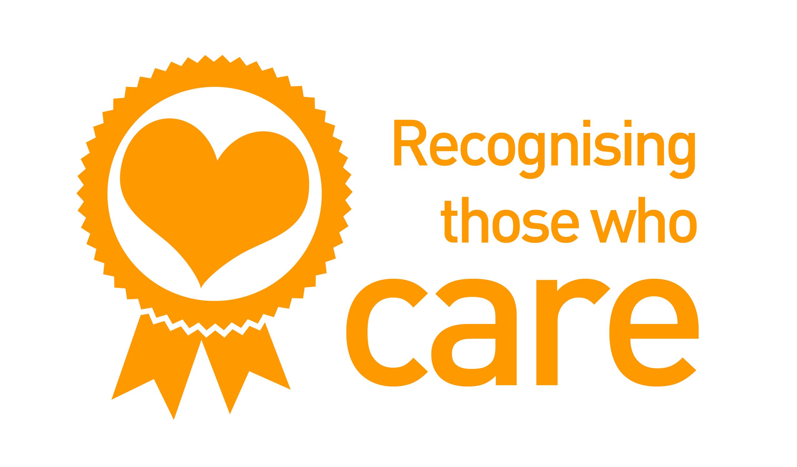 Recognising those who care awards logo